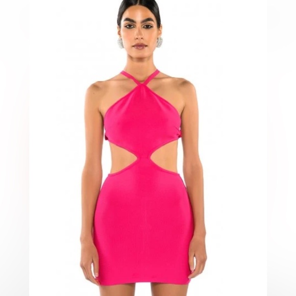 PRAISE ME CUT OUT MINI DRESS - Picture 1 of 2